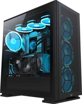 Корпус Formula Air Power G5 EX черный без БП ATX 5x120mm 3x140mm 2xUSB3.0 audio bott PSU - купить недорого с доставкой в интернет-магазине