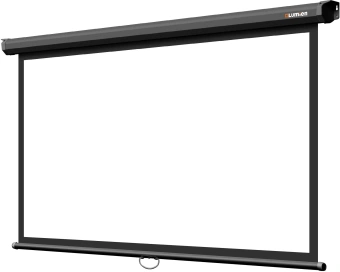Экран Lumien 84" 137x192см Eco Picture LEP-100129 16:9 настенно-потолочный рулонный черный - купить недорого с доставкой в интернет-магазине