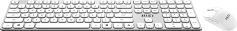 Клавиатура + мышь MSI Forge K210 W COMBO клав:белый мышь:белый USB беспроводная (S11-43RU310-Y92) - купить недорого с доставкой в интернет-магазине