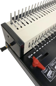 Переплетчик Office Kit B2116 A4/перф.13л.сшив/макс.450л./пластик.пруж. (4.5-45мм) - купить недорого с доставкой в интернет-магазине