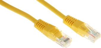 Патч-корд Premier ANP511_2M_Y UTP 4 пары cat.5E CCA molded 2м желтый outdoor RJ-45 (m)-RJ-45 (m) - купить недорого с доставкой в интернет-магазине