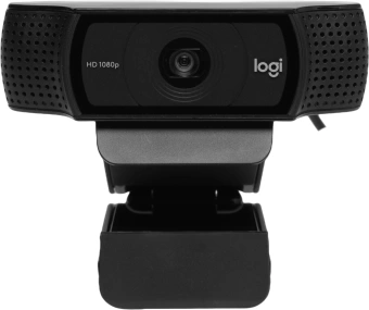 Камера Web Logitech HD Pro C920 черный 2Mpix (1920x1080) USB2.0 с микрофоном (960-000998) - купить недорого с доставкой в интернет-магазине