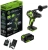Дрель-шуруповерт Greenworks GD24DD90 аккум. патрон:быстрозажимной (3707507CUD) - цена, купить или заказать с доставкой в интернет-магазине Дрель-шуруповерт Greenworks GD24DD90 аккум. патрон:быстрозажимной (3707507CUD) - купить недорого с доставкой в интернет-магазине