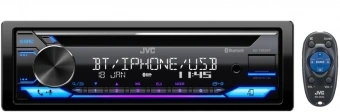 Автомагнитола JVC KD-T952BT 1DIN 4x50Вт v4.2 USB 2.0 AUX 3 RDS - купить недорого с доставкой в интернет-магазине