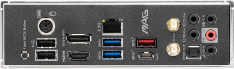 Материнская плата MSI MAG B550 TOMAHAWK MAX WIFI Soc-AM4 AMD B550 4xDDR4 ATX AC`97 8ch(7.1) 2.5Gg RAID+HDMI+DP - купить недорого с доставкой в интернет-магазине