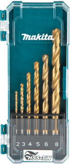 Набор сверл Makita D-72833 по металлу (6пред.) для дрелей - купить недорого с доставкой в интернет-магазине