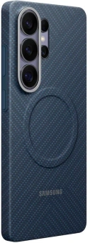 Чехол (клип-кейс) Samsung для Samsung Galaxy S26 Ultra Carbon Magnet Case with MagSafe темно-синий (EF-KS948SCEGRU) - купить недорого с доставкой в интернет-магазине