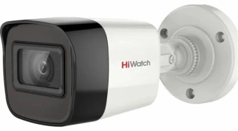 Камера видеонаблюдения аналоговая HiWatch DS-T270 (B) (2.8mm) 2.8-2.8мм цв. - купить недорого с доставкой в интернет-магазине