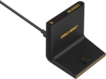 Мышь A4Tech Bloody R72 Ultra Duo Renegade черный оптическая 20000dpi беспров. USB/USB-C 7but - купить недорого с доставкой в интернет-магазине