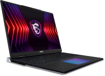Ноутбук MSI Titan 18 HX A14VIG-211RU Core i9 14900HX 64Gb SSD3Tb NVIDIA GeForce RTX4090 16Gb 18" IPS UHD+ (3840x2400) Windows 11 Home black WiFi BT Cam (9S7-182221-211) - купить недорого с доставкой в интернет-магазине