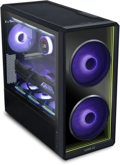 Корпус Lian-Li Lancool 217 Inf черный без БП ATX 9x120mm 2x140mm 2xUSB3.0 audio bott PSU - купить недорого с доставкой в интернет-магазине