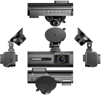 Видеорегистратор TrendVision Phantom 3CH GPS черный 1440x2560 1440p 170гр. SA230D - купить недорого с доставкой в интернет-магазине
