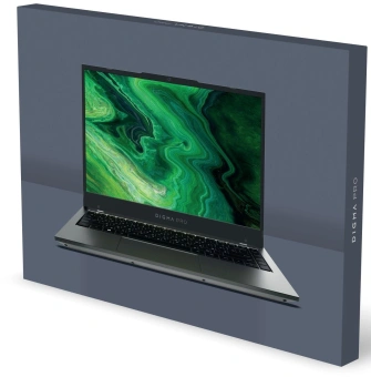 Ноутбук Digma Pro Fortis Core i3 1005G1 8Gb SSD512Gb Intel UHD Graphics 14.1" IPS FHD (1920x1080) Windows 11 Pro grey WiFi BT Cam 4000mAh (DN14P3-8DXW01) - купить недорого с доставкой в интернет-магазине