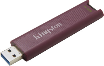 Флеш Диск Kingston 512GB DataTraveler Max DTMAXA/512GB USB3.2 черный/бордовый - купить недорого с доставкой в интернет-магазине