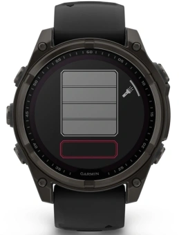 Смарт-часы Garmin Fenix 8 Solar 51мм 1.4" MIP корп.черный рем.черный (010-02907-11) - купить недорого с доставкой в интернет-магазине