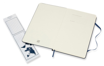 Блокнот Moleskine CLASSIC QP066B20 Large 130х210мм 240стр. пунктир твердая обложка синий сапфир - купить недорого с доставкой в интернет-магазине