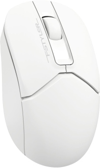 Мышь A4Tech Fstyler FB12S белый оптическая 1200dpi silent беспров. BT/Radio USB 2but (FB12S USB WHITE) - купить недорого с доставкой в интернет-магазине