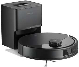 Пылесос-робот Roborock Q8 Max Pro Plus 45Вт черный (в компл.:1мешок) - купить недорого с доставкой в интернет-магазине