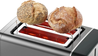 Тостер Bosch TAT5P425 970Вт серый - купить недорого с доставкой в интернет-магазине