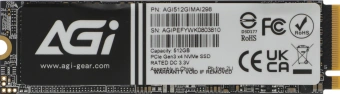 Накопитель SSD AGi PCIe 3.0 x4 512GB AGI512GIMAI298-CB AI298 M.2 2280 - купить недорого с доставкой в интернет-магазине