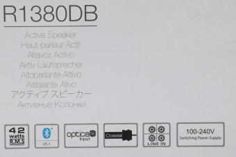 Колонки Edifier R1380DB 2.0 светлое дерево/черный 42Вт BT - купить недорого с доставкой в интернет-магазине