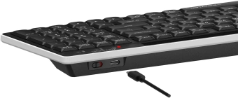 Клавиатура A4Tech FBX70C черный USB беспроводная BT/Radio slim - купить недорого с доставкой в интернет-магазине