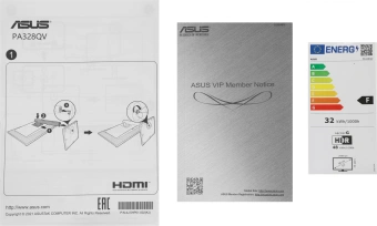 Монитор Asus 31.5" ProArt PA328QV черный IPS LED 16:9 HDMI M/M матовая HAS Piv 350cd 178гр/178гр 2560x1440 75Hz DP 2K USB 11.5кг - купить недорого с доставкой в интернет-магазине