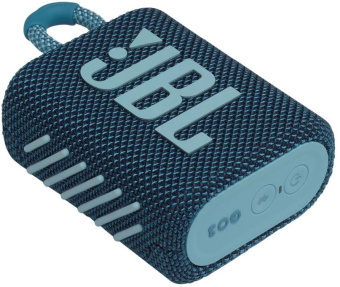 Колонка порт. JBL GO 3 синий 4.2W 1.0 BT 10м (JBLGO3BLU) - купить недорого с доставкой в интернет-магазине