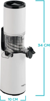 Соковыжималка шнековая Scarlett DailyPress SC-JE50S59 130Вт рез.сок.:600мл. белый - купить недорого с доставкой в интернет-магазине