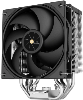 Устройство охлаждения(кулер) Thermalright Assassin X 120 R Digital ARGB Soc-AM5/AM4/1200/1700/1851 черный 4-pin 25.6dB Al+Cu LCD Ret (AX120-R-DIGITAL-BL-ARGB) - купить недорого с доставкой в интернет-магазине