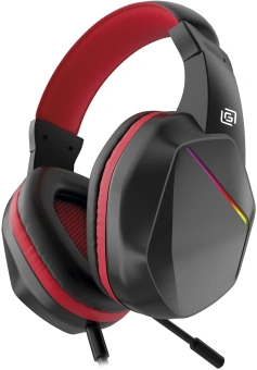 Наушники с микрофоном Оклик HS-L335G черный 2.2м мониторные USB оголовье (1972582) - купить недорого с доставкой в интернет-магазине