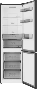 Холодильник Weissgauff WRK 2000 Total NoFrost Inverter Dark Grey 2-хкамерн. темно-серый инвертер - купить недорого с доставкой в интернет-магазине