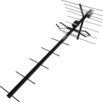 Антенна телевизионная Gal AN-830p 13дБ пассивная черный - купить недорого с доставкой в интернет-магазине