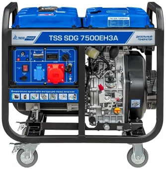 Генератор ТСС SDG 7500EH3A 7.5кВт - купить недорого с доставкой в интернет-магазине