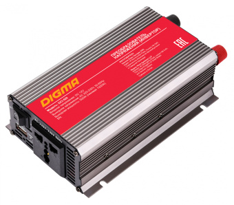 Автоинвертор Digma DCI-500 500Вт - купить недорого с доставкой в интернет-магазине