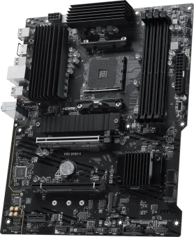 Материнская плата MSI PRO B550-S Soc-AM4 AMD B550 4xDDR4 ATX AC`97 8ch(7.1) GbLAN RAID+HDMI - купить недорого с доставкой в интернет-магазине