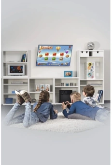 Кронштейн для телевизора Hama 00220814 черный 32"-75" макс.40кг настенный наклон - купить недорого с доставкой в интернет-магазине