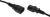 Шнур питания Hyperline PWC-IEC13-IEC14-1.0-BK C13-С14 проводник.:3x0.75мм2 1м 230В 10А (упак.:1шт) черный - купить недорого с доставкой в интернет-магазине