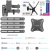 Кронштейн для телевизора Kromax CORBEL-7 черный 22"-65" макс.30кг настенный поворот и наклон - купить недорого с доставкой в интернет-магазине