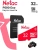 Флеш карта microSDHC 32GB Netac NT02P500ECO-032G-R P500 Eco + adapter - купить недорого с доставкой в интернет-магазине