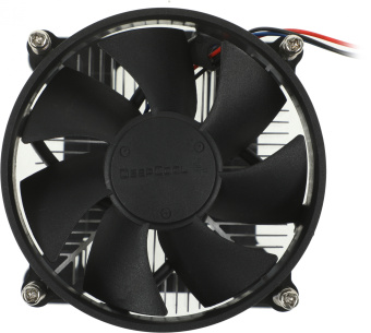 Устройство охлаждения(кулер) Deepcool CK-11508 V2 Soc-1151/1200 черный 3-pin 25dB Al 65W 245gr Ret (DP-ICAS-CK11508-V2) - купить недорого с доставкой в интернет-магазине