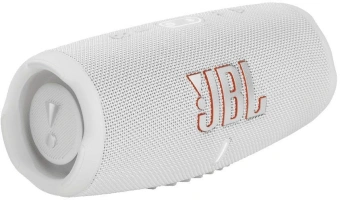 Колонка порт. JBL Charge 5 белый 40W 2.0 BT 15м 7500mAh (JBLCHARGE5WHT) - купить недорого с доставкой в интернет-магазине