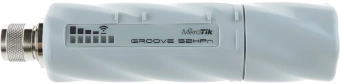 Точка доступа MikroTik Groove 52 (RBGROOVE52HPN) N150 10/100BASE-TX серый - цена, купить или заказать с доставкой в интернет-магазине Точка доступа MikroTik Groove 52 (RBGROOVE52HPN) N150 10/100BASE-TX серый - купить недорого с доставкой в интернет-магазине