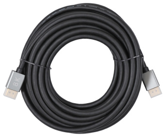 Кабель аудио-видео Buro V1.4 DisplayPort (m)/DisplayPort (m) 10м. позолоч.конт. черный (BHP-DPP-1.4-10G) - купить недорого с доставкой в интернет-магазине