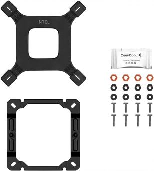 Устройство охлаждения(кулер) Deepcool AG500 BK V2 ARGB Soc-AM5/AM4/1200/1700/1851 черный 4-pin 29.4dB Al+Cu 240W 857gr Ret (R-AG500-BKAMMN-GJD) - купить недорого с доставкой в интернет-магазине