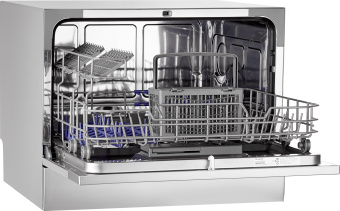 Посудомоечная машина Weissgauff TDW 4017 DS серебристый/черный (компактная) - купить недорого с доставкой в интернет-магазине