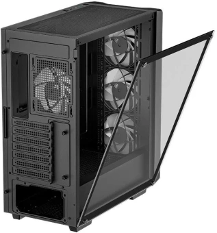 Корпус Deepcool CC560 V2 черный без БП ATX 4x120mm 1xUSB2.0 1xUSB3.0 audio bott PSU - купить недорого с доставкой в интернет-магазине