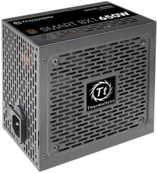 Блок питания Thermaltake ATX 650W Smart BX1 SE 80+ bronze (20+4pin) APFC 120mm fan color LED 6xSATA RTL - купить недорого с доставкой в интернет-магазине