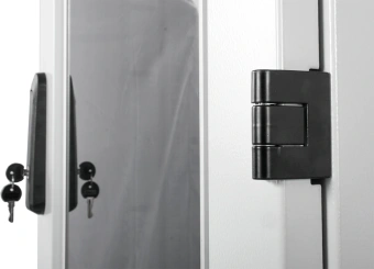 Шкаф коммутационный ЦМО (ШТК-М-24.6.8-1ААА) напольный 24U 600x800мм пер.дв.стекл задн.дв.стал.лист 2 бок.пан. направл.под закл.гайки 600кг серый - купить недорого с доставкой в интернет-магазине