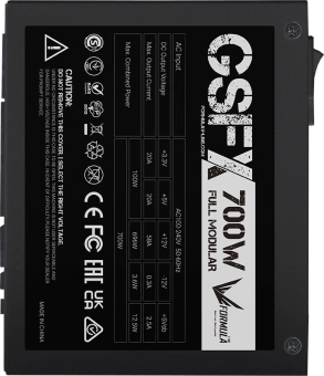 Блок питания Formula SFX 700W GSFX-700 80+ gold (20+4pin) APFC 80mm fan 5xSATA Cab Manag RTL - купить недорого с доставкой в интернет-магазине